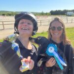 Victoire lors d'une compétition de concours complet